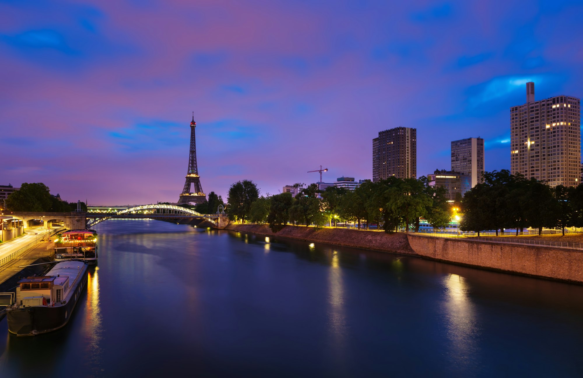 Dawn in Paris